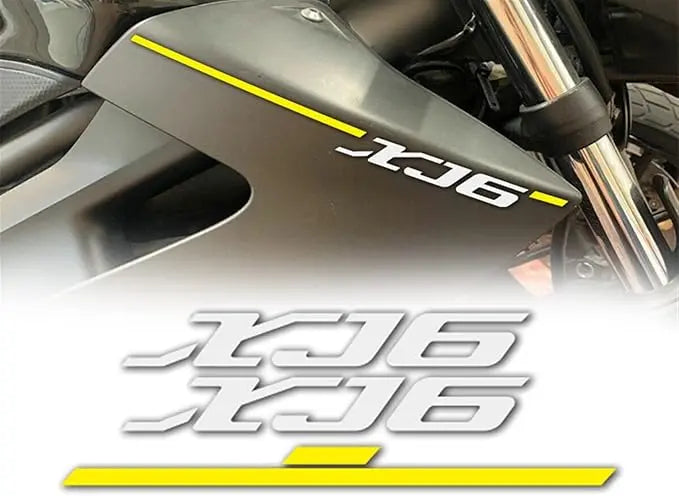Sticker Master Yamaha XJ6 XJ-6 Motosiklet Tam Araç Çıkartma Sticker Oto Araç Motor Etiket 2 Adet Sticker Master