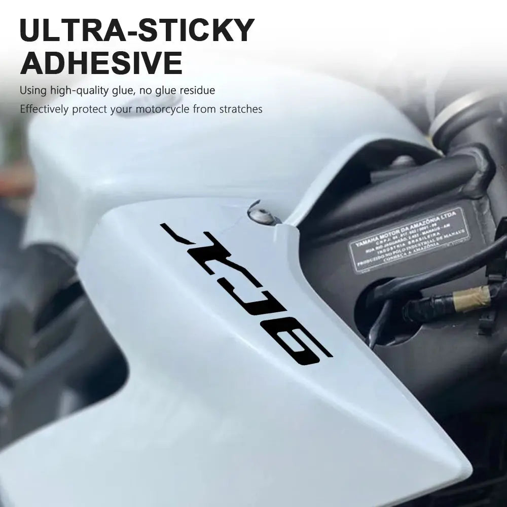 Sticker Master Yamaha XJ6 XJ6N XJ6F Diversion 2009 2010 2011 2012 2013 2014 2015 için Motosiklet Çıkartması Su Geçirmez Sticker Oto Araç Motor Çıkartma Etiket 2 Adet - Sticker Master