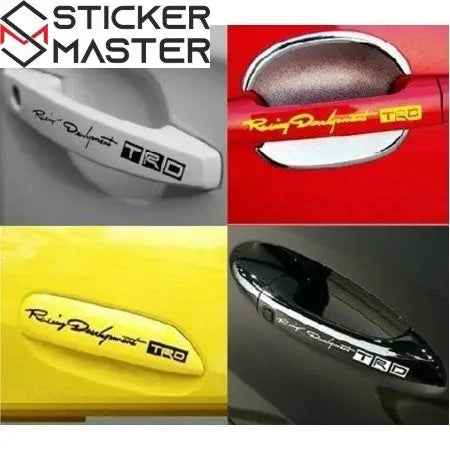 Sticker Master Racing Development Kapı Oto Motor, Kask, Laptop, Araba, Oto Araç İçin Dayanıklı Etiket Decal