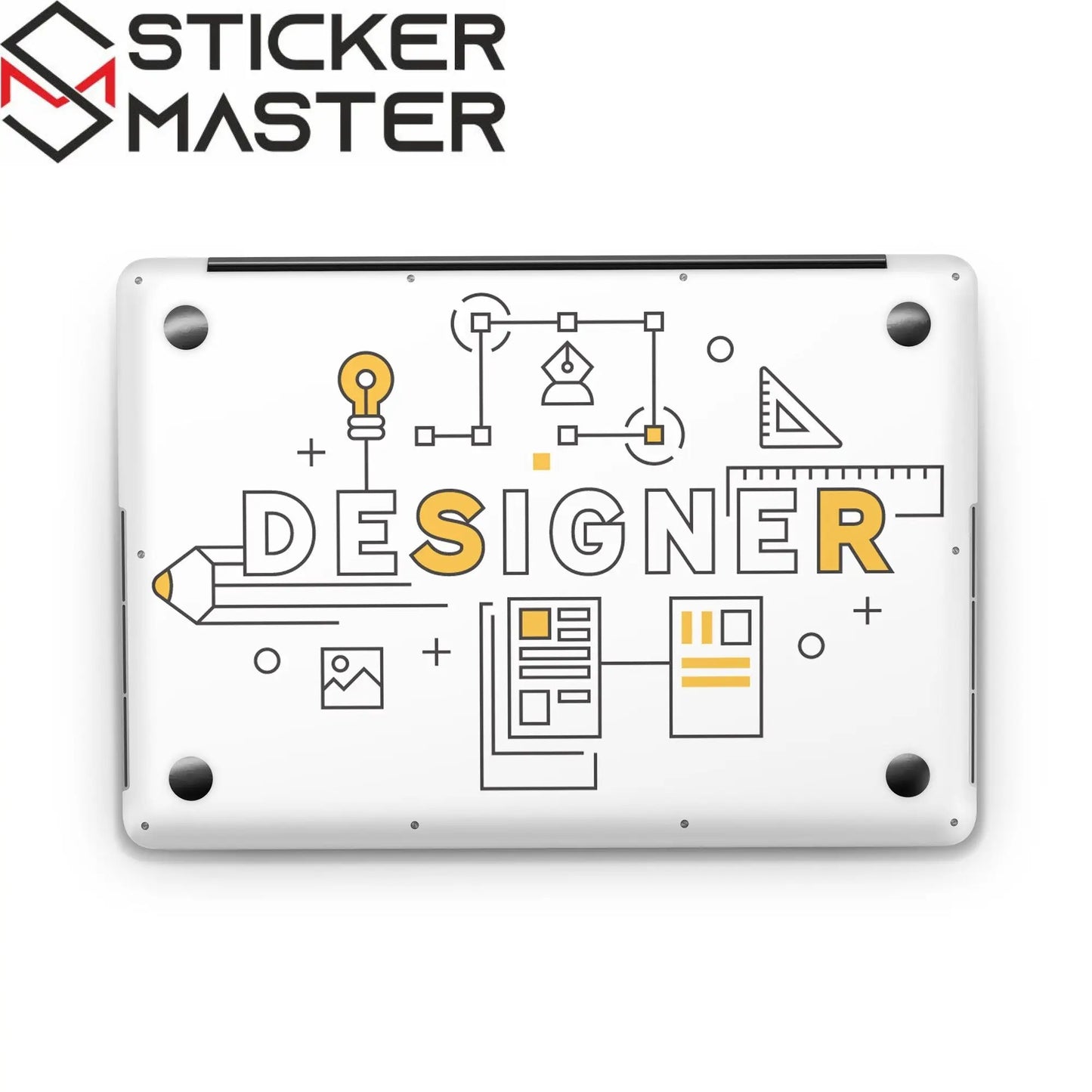 Sticker Master Designer Evrensel Sticker Dizüstü Bilgisayar Vinil Sticker Decal 12" 13" 13.3" 14" 15" 15.4" 15.6 inç Dizüstü Bilgisayar Çıkartma Koruyucu Macbook Asus Acer Hp Lenovo Huawei Dell İçin - Sticker Master