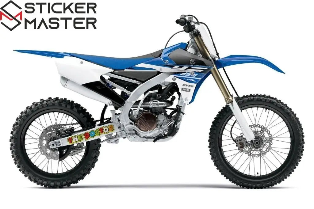 Sticker Master The Doctor Motor, Kask, Laptop, Araba, Oto Araç İçin Dayanıklı Etiket Decal