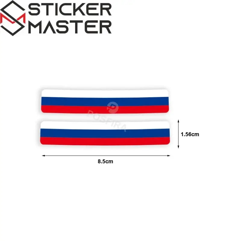 Ülke Bayrakları Sticker Seti Motosiklet Kask | Sticker Master - Sticker Master