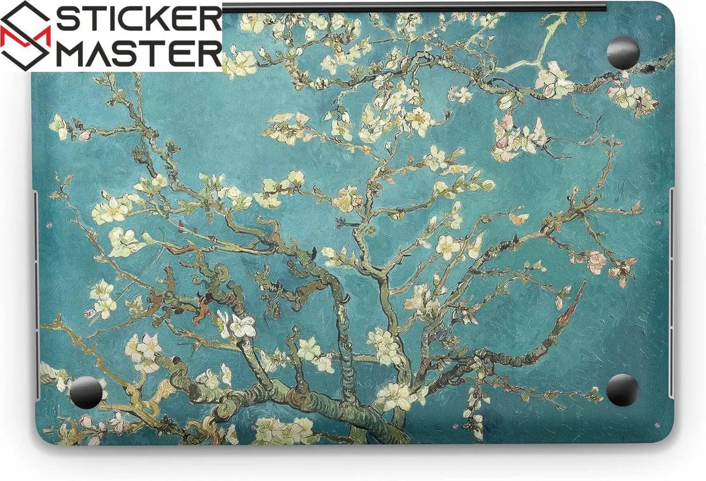 Sticker Master Van Gogh Almond Blossom Evrensel Sticker Dizüstü Bilgisayar Vinil Sticker Decal 12" 13" 13.3" 14" 15" 15.4" 15.6 inç Dizüstü Bilgisayar Çıkartma Koruyucu Macbook Asus Acer Hp Lenovo Huawei Dell İçin - Sticker Master