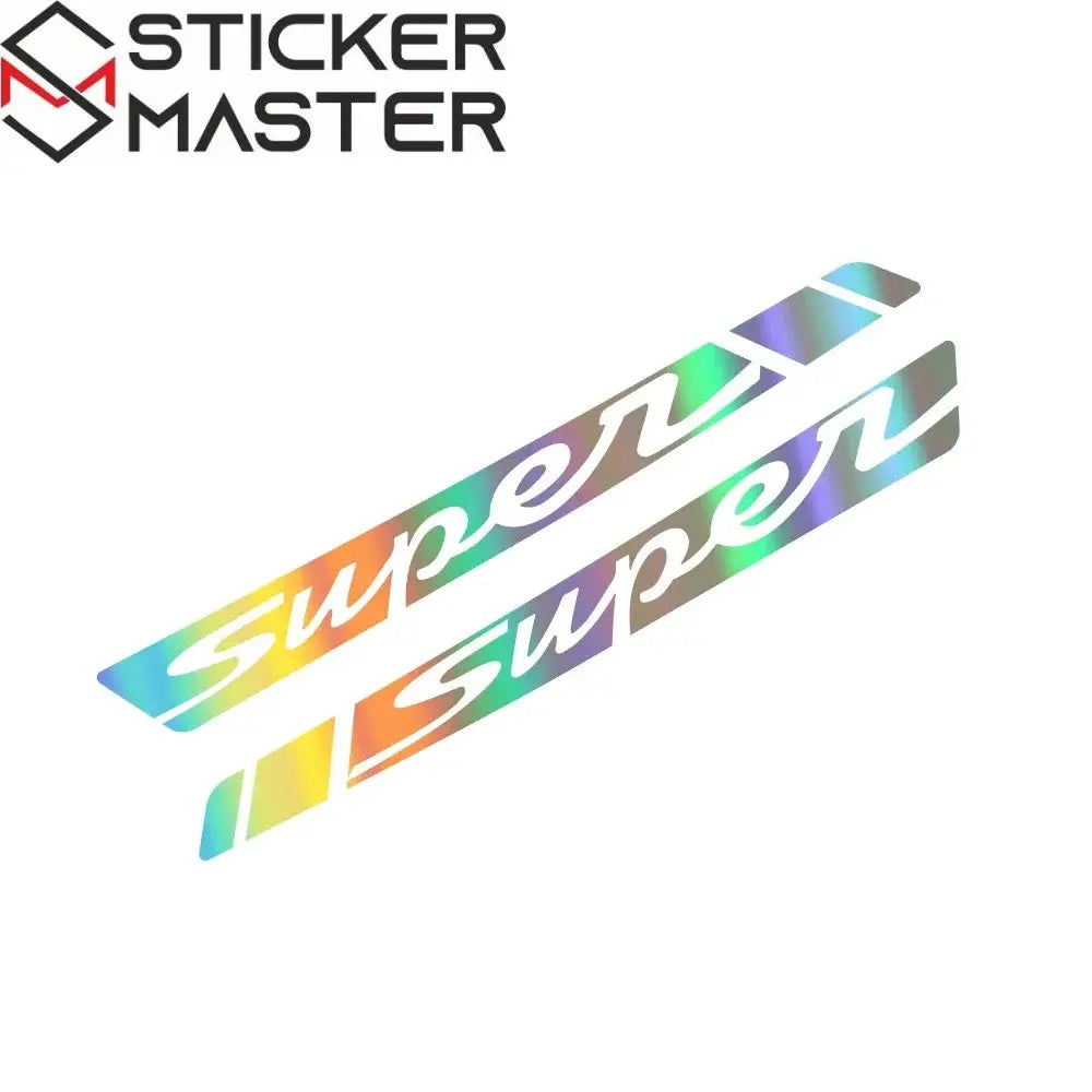 Vespa GTS Super Sticker | GTS ve GTV 250/300 Sport Yan Grenaj Yazısı Sticker Master