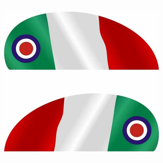 Vespa İtalyan Bayrağı Yan Kaporta Sticker | Sticker Master