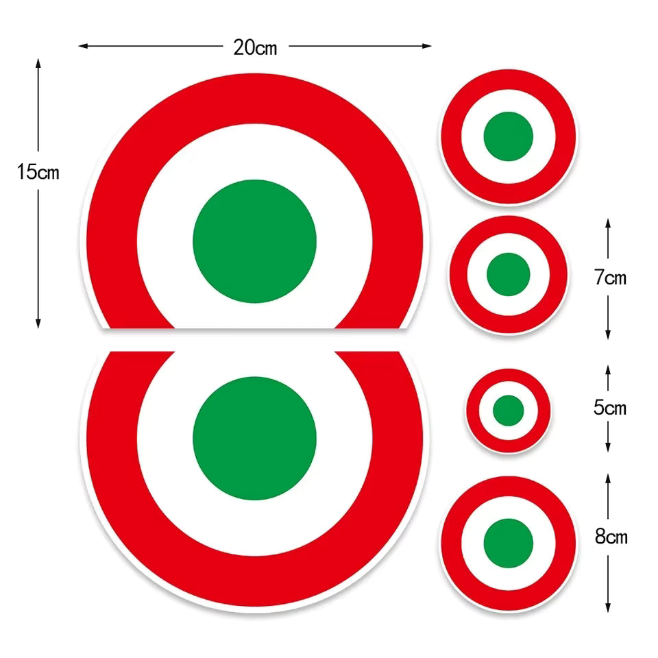 Vespa Sticker Modelleri | GTS, Sprint ve Primavera Uyumlu İtalyan Mod ve Yıldız Decal