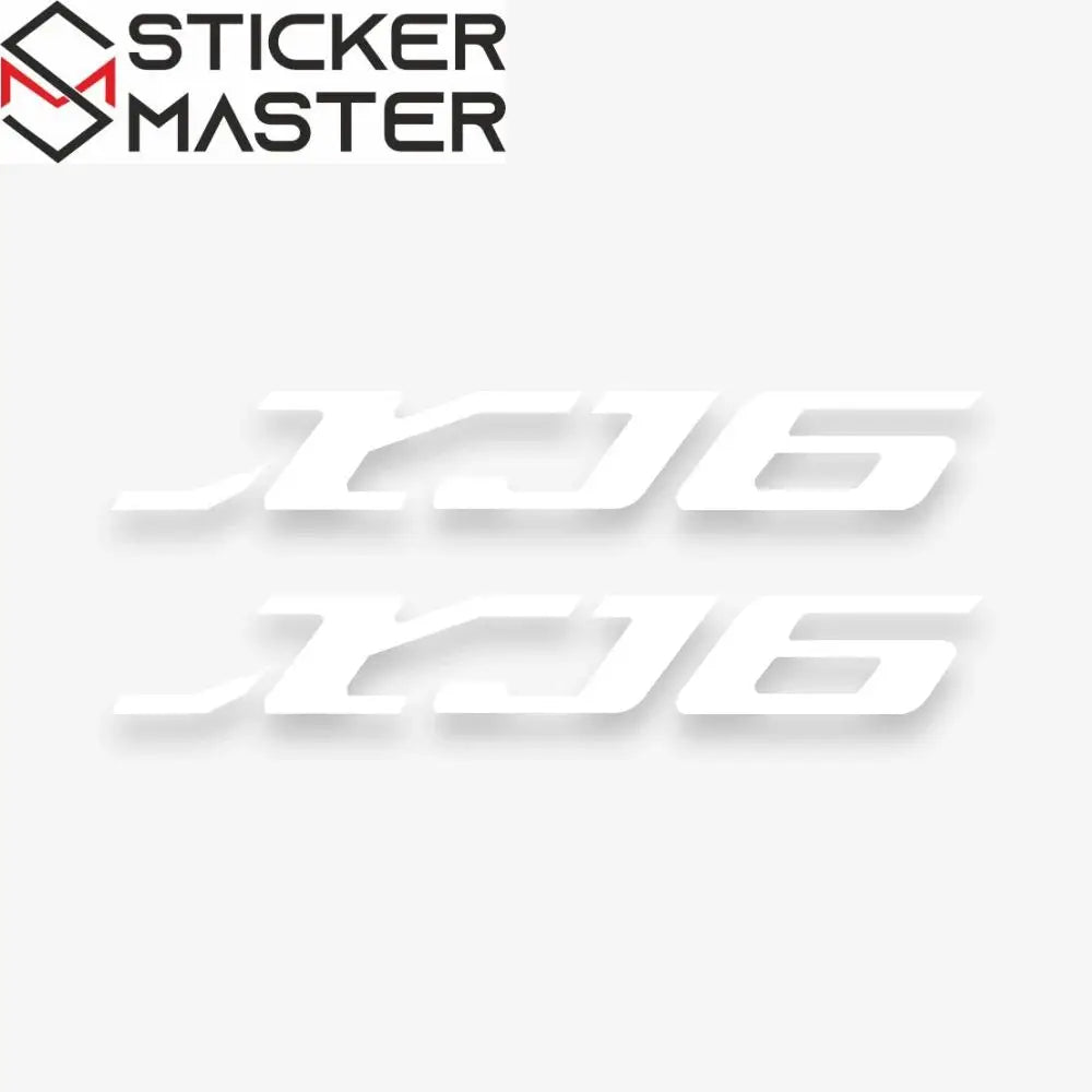Sticker Master Yamaha XJ6 XJ6N XJ6F Diversion 2009 2010 2011 2012 2013 2014 2015 için Motosiklet Çıkartması Su Geçirmez Sticker Oto Araç Motor Çıkartma Etiket 2 Adet - Sticker Master