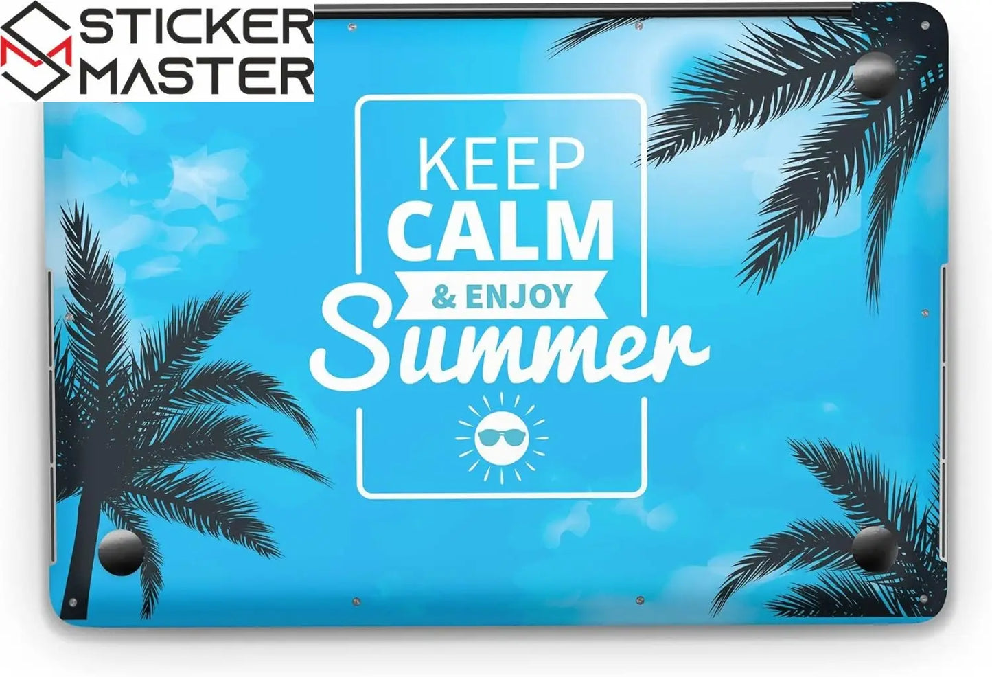 Sticker Master Enjoy Summer Evrensel Sticker Dizüstü Bilgisayar Vinil Sticker Decal 12" 13" 13.3" 14" 15" 15.4" 15.6 inç Dizüstü Bilgisayar Çıkartma Koruyucu Macbook Asus Acer Hp Lenovo Huawei Dell İçin - Sticker Master