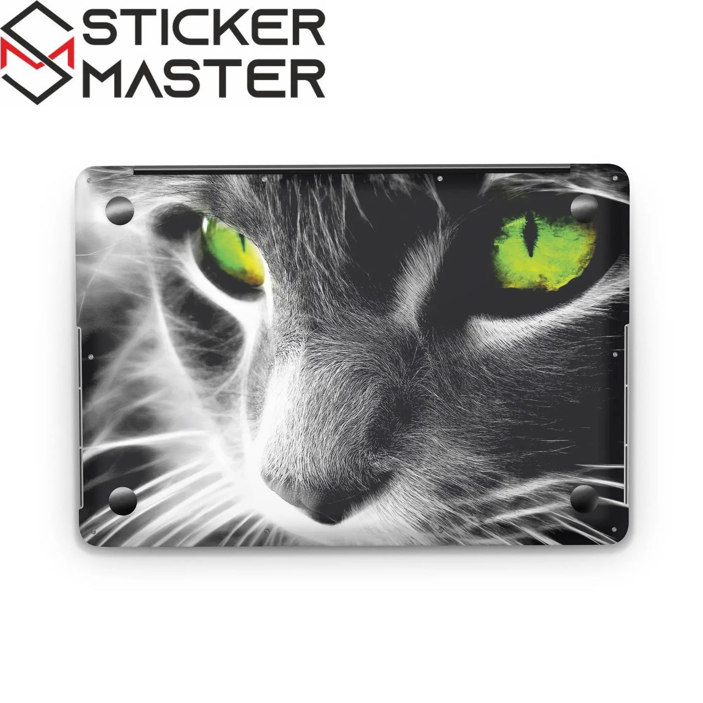 Sticker Master Kedi 8 Evrensel Sticker Dizüstü Bilgisayar Vinil Sticker Decal 12" 13" 13.3" 14" 15" 15.4" 15.6 inç Dizüstü Bilgisayar Çıkartma Koruyucu Macbook Asus Acer Hp Lenovo Huawei Dell İçin - Sticker Master
