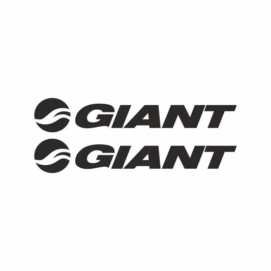 Sticker Master Giant Bisiklet Sağ Ve Sol Etiket Çıkartma Yapıştırma 25 Cm Siyah Sticker Master