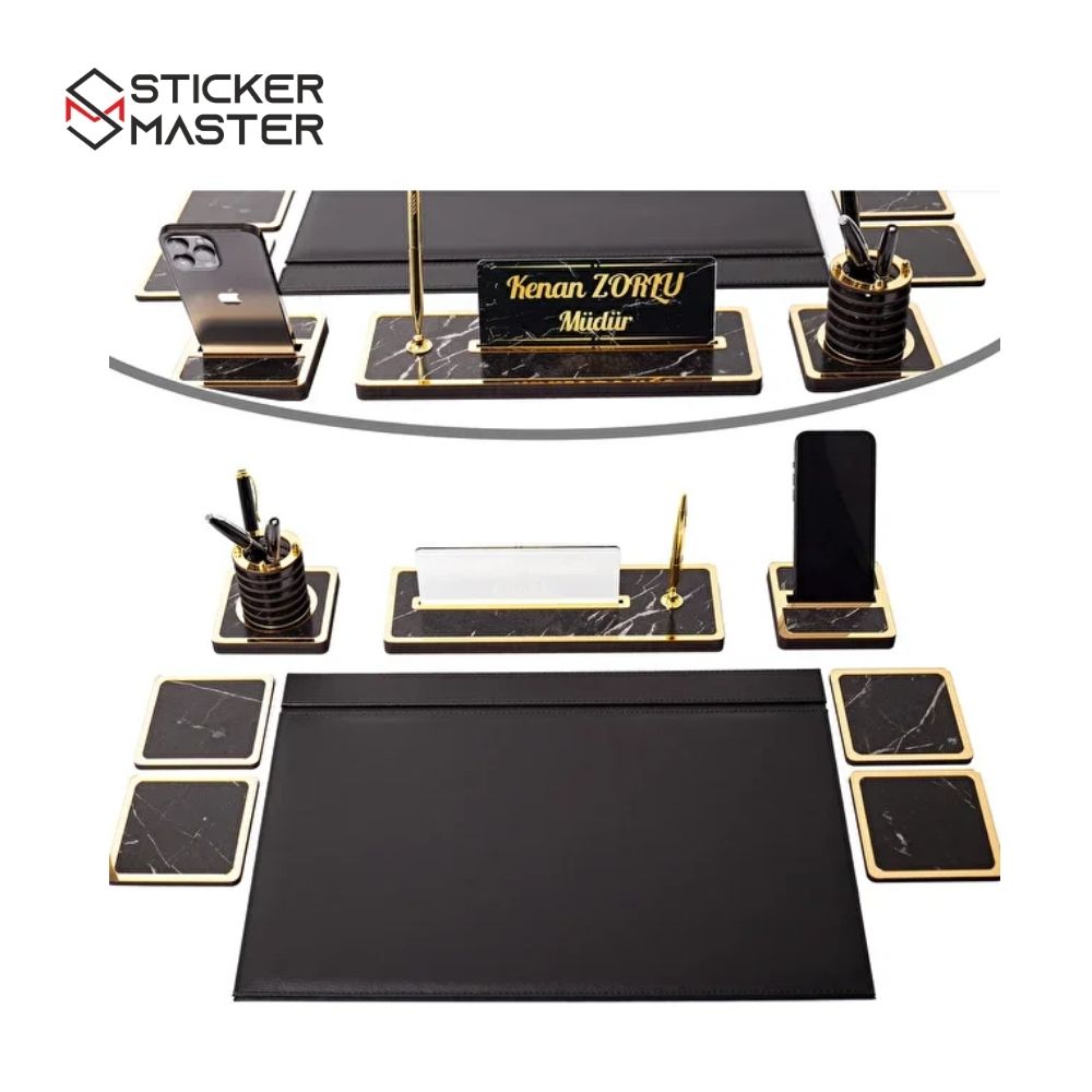 Sticker Master – Etkinlik Paketi: 1000 Logo Sticker + Roll-up Banner + Masa Üstü Sümen Seti