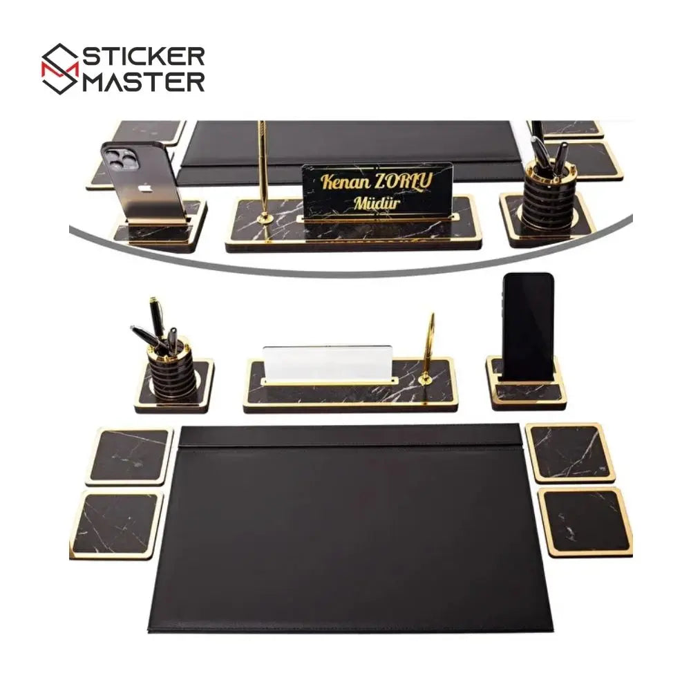 Sticker Master – Etkinlik Paketi: 1000 Logo Sticker + Roll-up Banner + Masa Üstü Sümen Seti Sticker Master