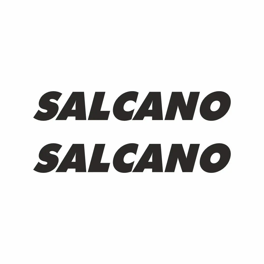 Sticker Master Salcano Bisiklet Sticker Etiket Çıkartma Yapıştırma 22 Cm Sticker Master