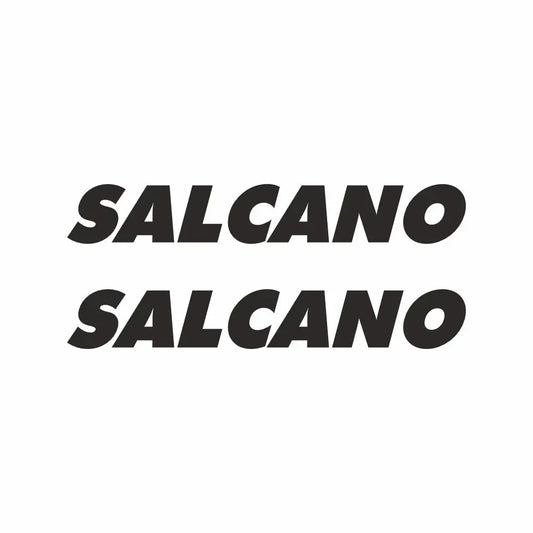 Sticker Master Salcano Bisiklet Sticker Etiket Çıkartma Yapıştırma 22 Cm Sticker Master