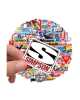 100Pcs Graffiti JDM Racing Car Modification Stickers Motorcycle Bicycle Motor Laptop Sticker - Thumbnail (3)