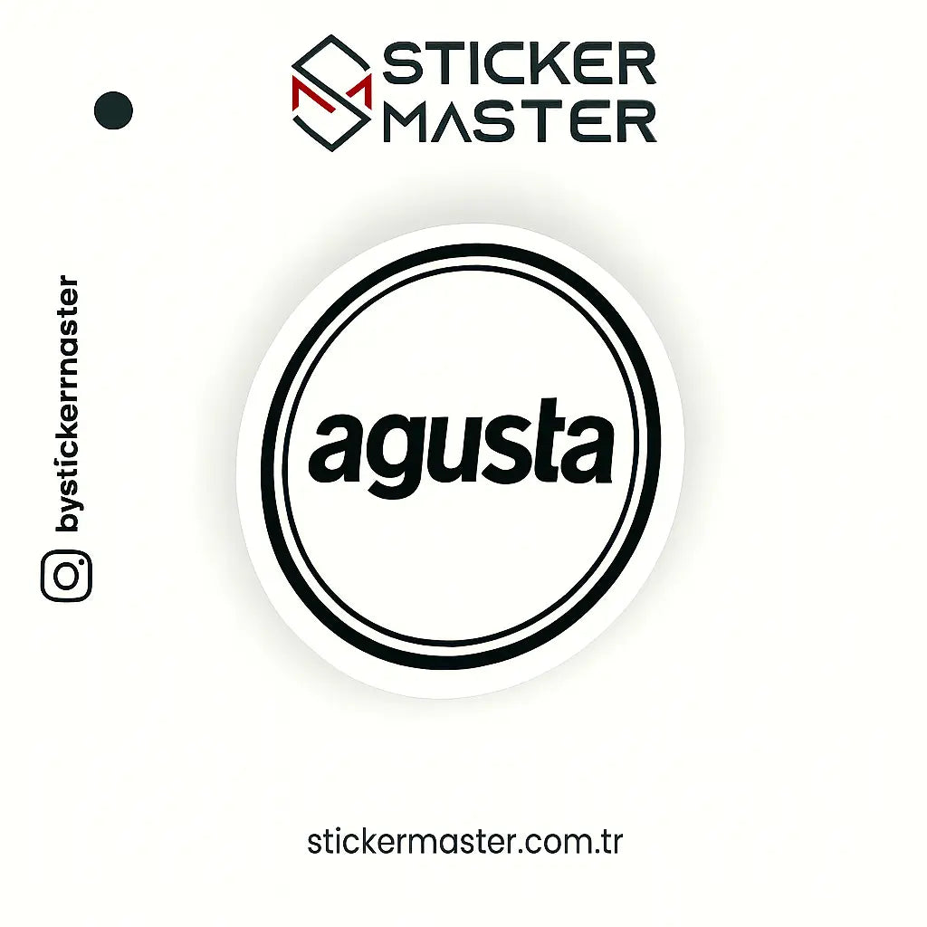 Agusta-Motor-Sticker Sticker Master