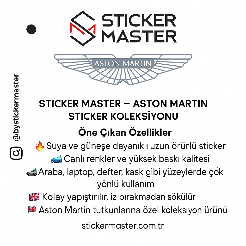 Aston Martin Sticker