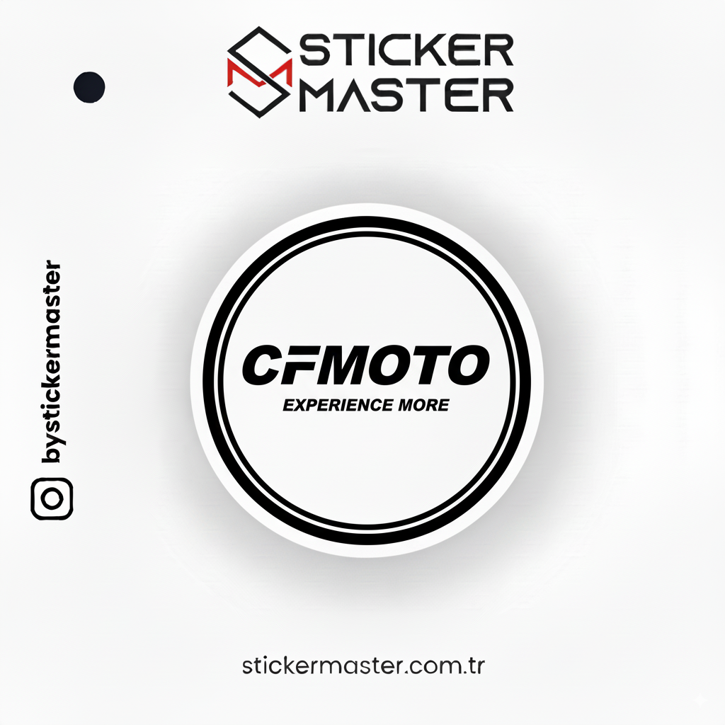 CF Moto Sticker