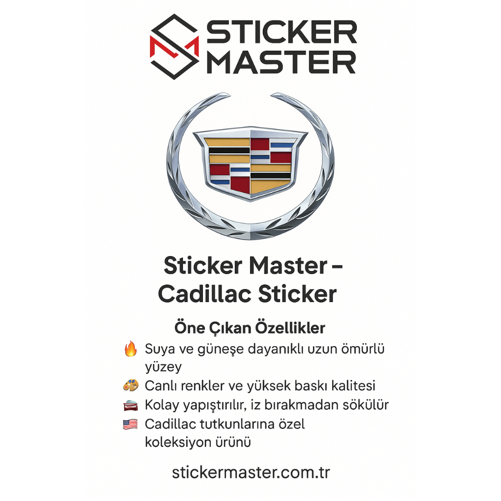Cadillac Sticker