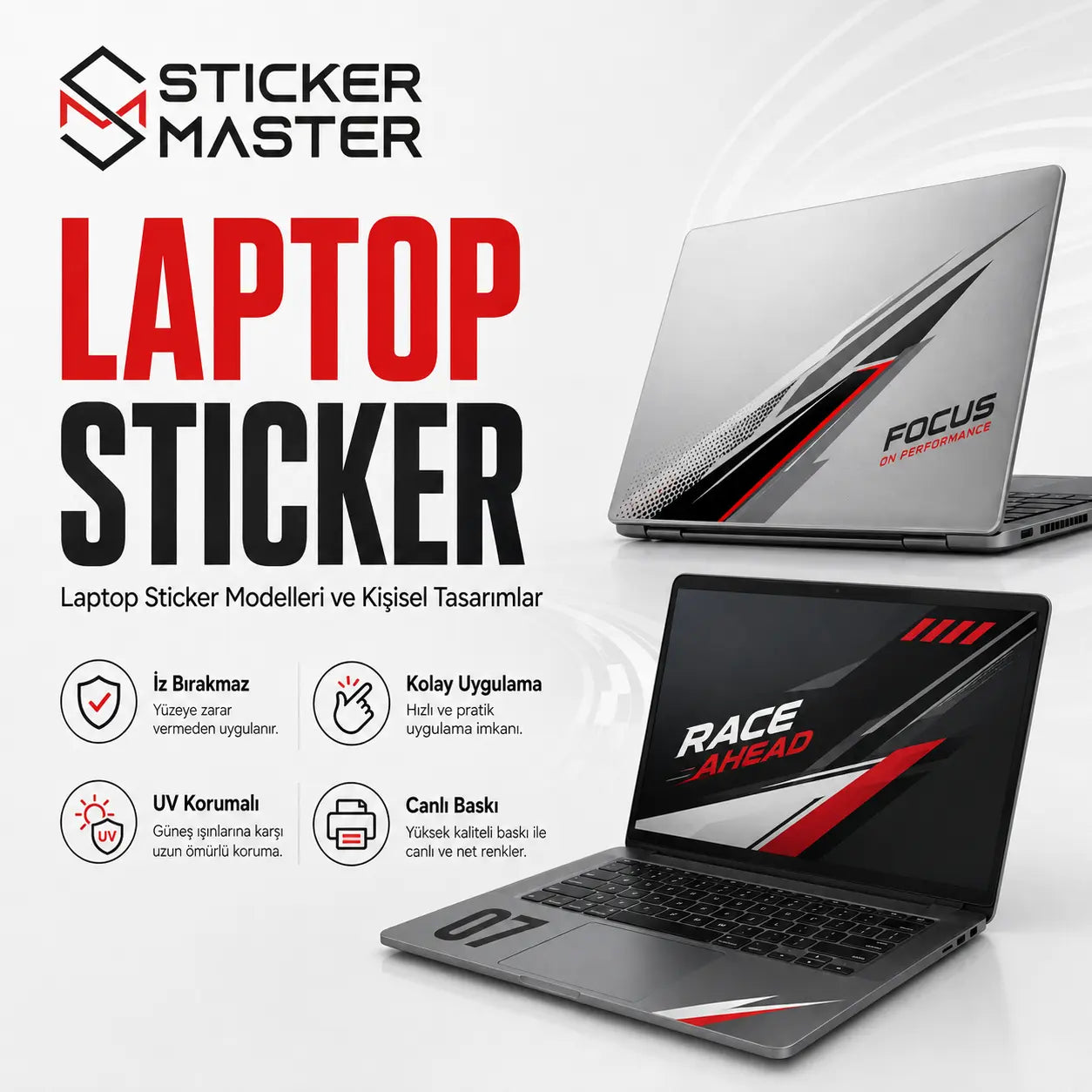 Laptop-Sticker Sticker Master