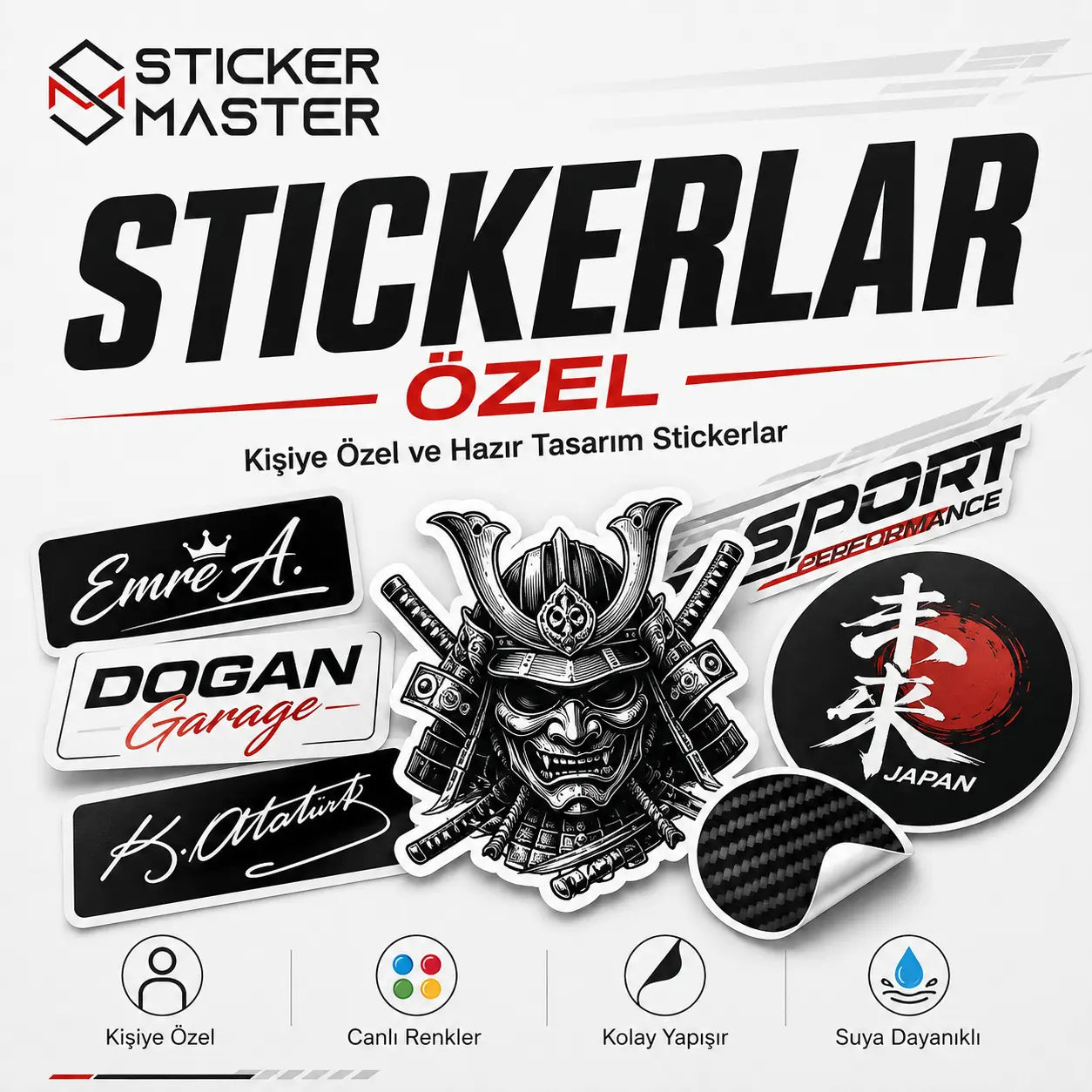 Sticker-Master-Sticker-Modelleri-Araba-Laptop-ve-Duvar-Sticker-Mağazası Sticker Master