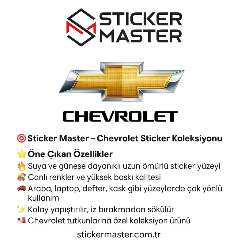 Chevrolet-Sticker Sticker Master