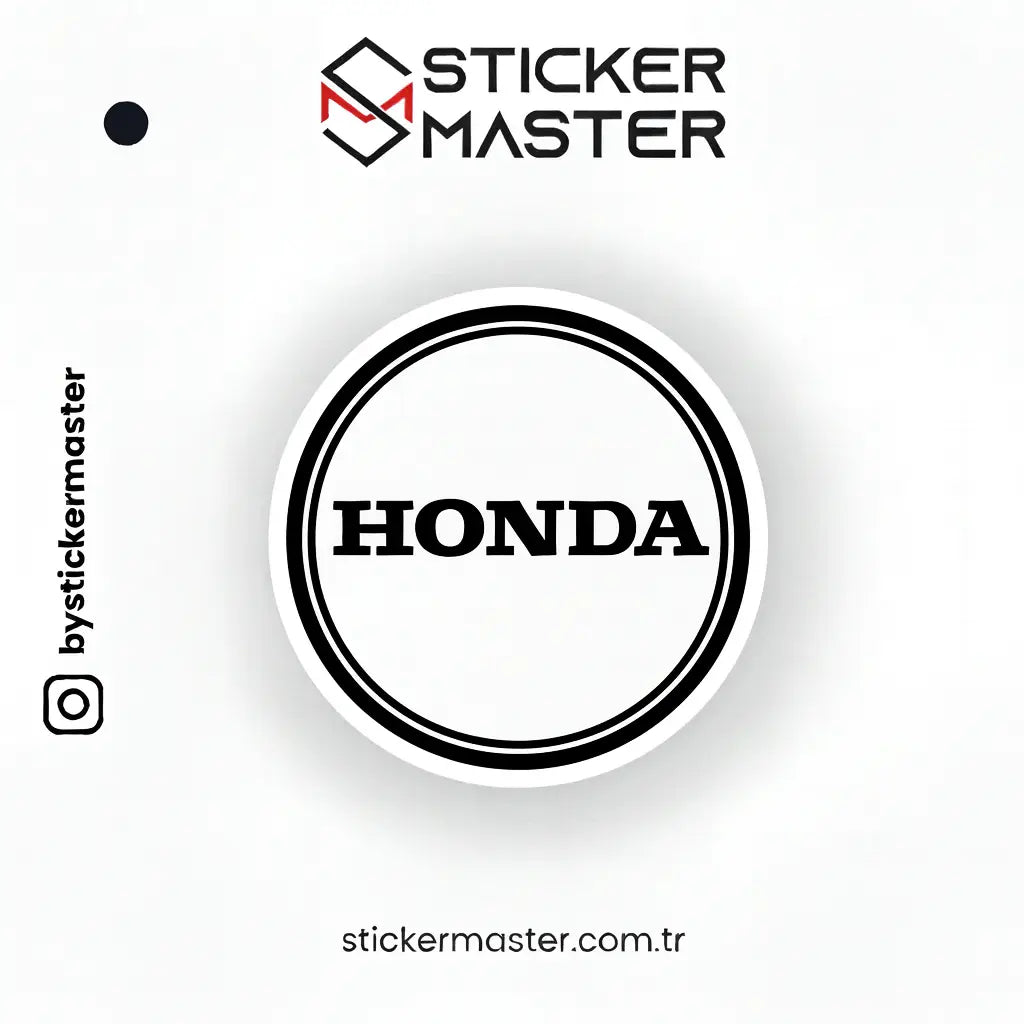 Honda Motor Sticker – Sportif & Motor Etiket | Sticker Master