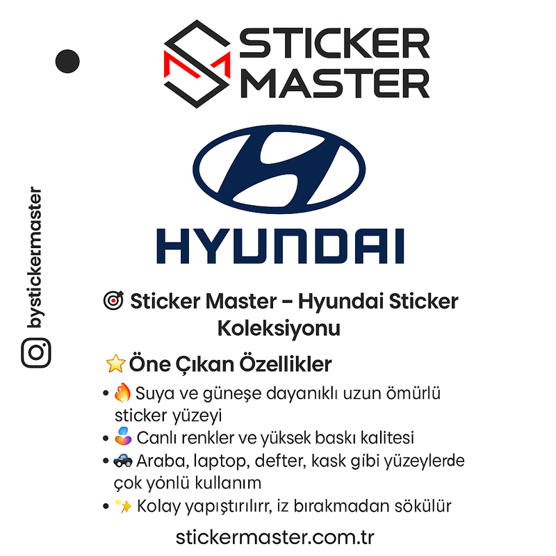 Hyundai Sticker