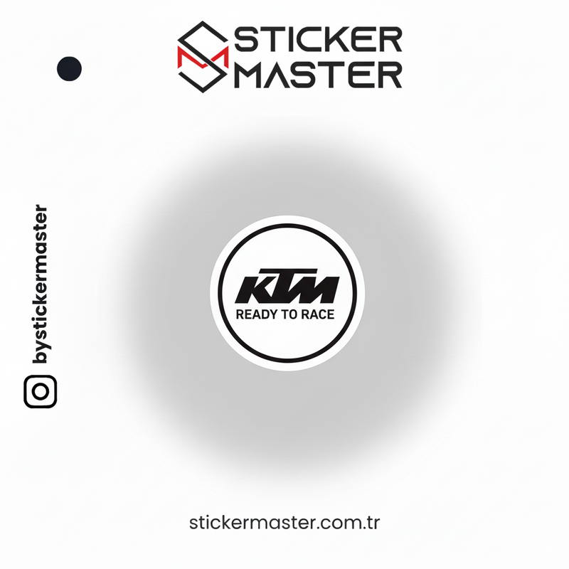 KTM Motor Sticker