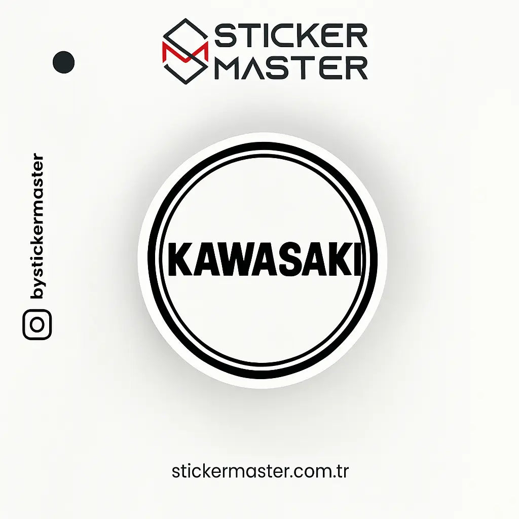 Kawasaki-Motor-Sticker Sticker Master