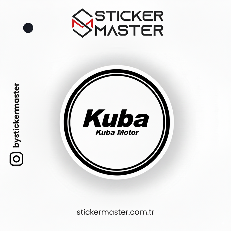 Kuba Motor Sticker