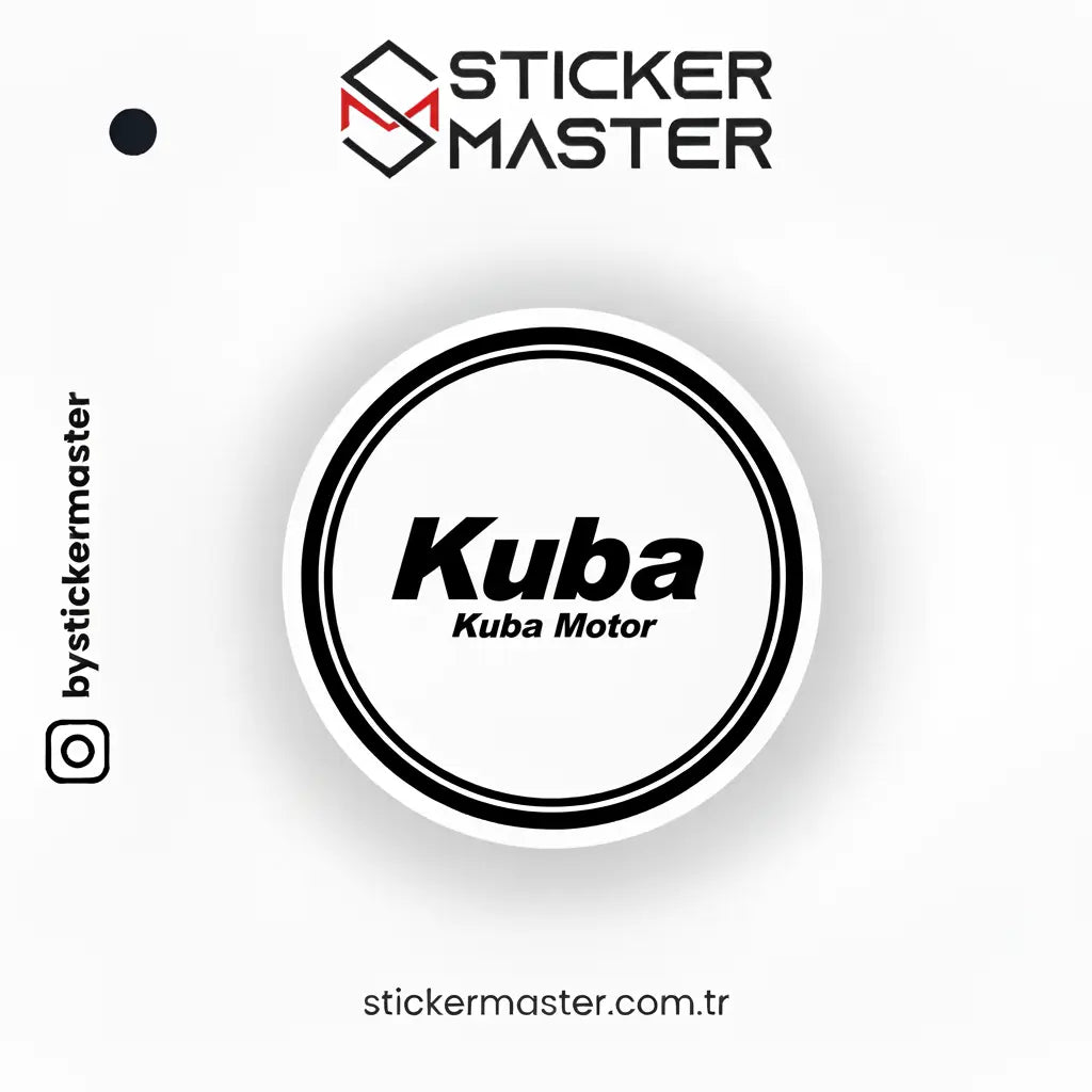Kuba-Motor-Sticker Sticker Master