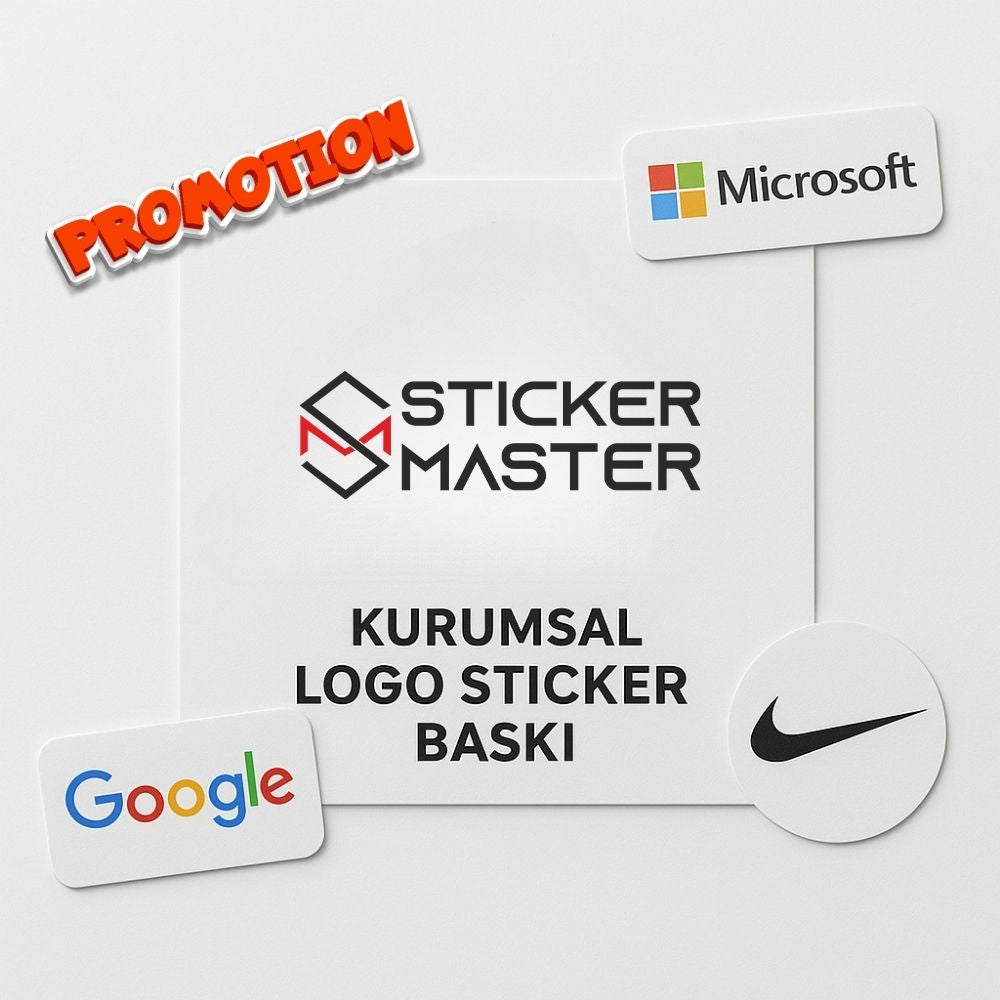 Sticker Master | Kurumsal Logo Sticker Baskı