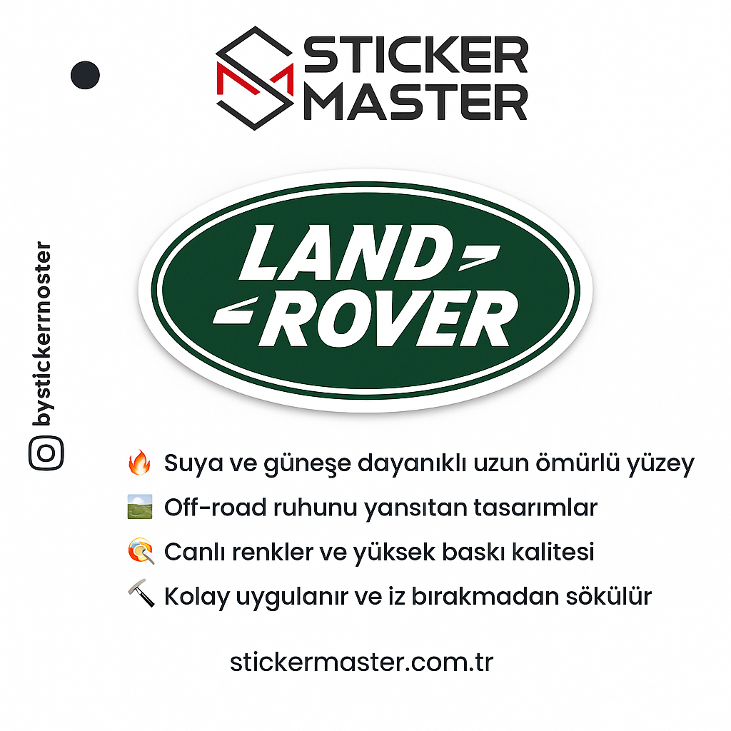 Land Rover Sticker