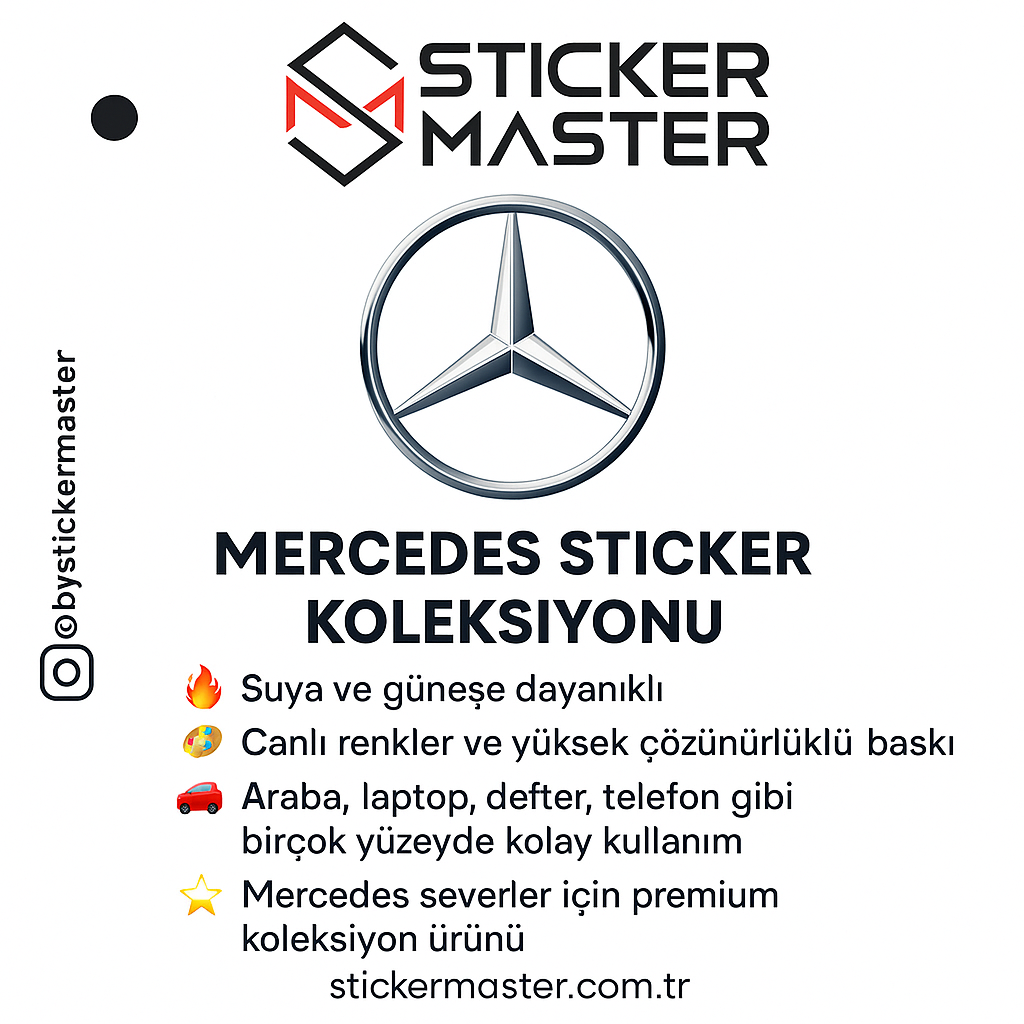 Mercedes Sticker