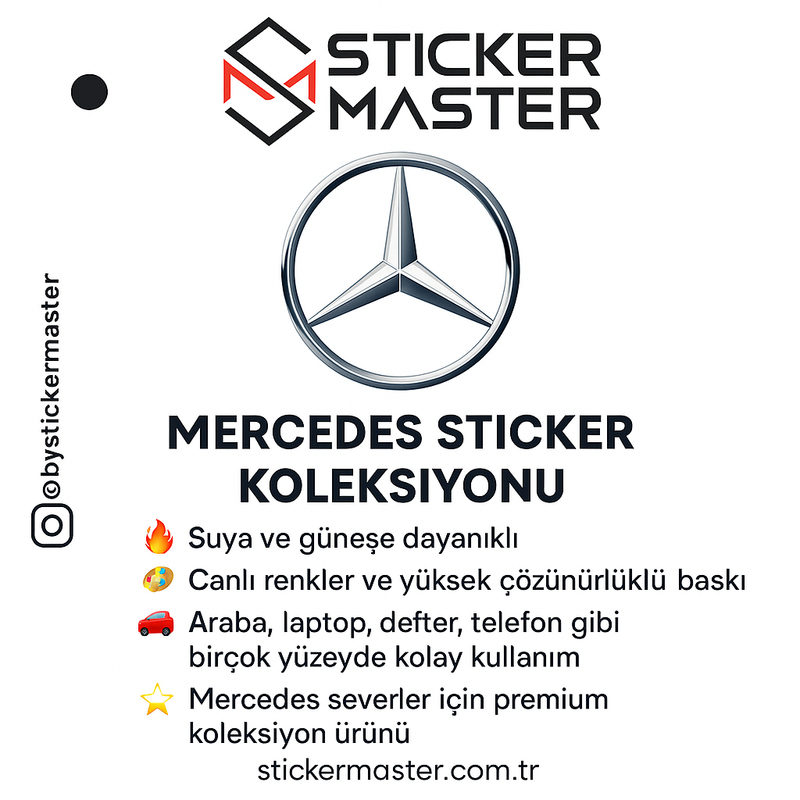 Mercedes Sticker