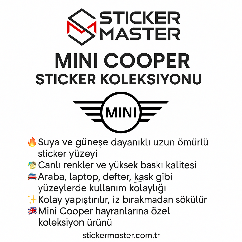 Mini Cooper Sticker