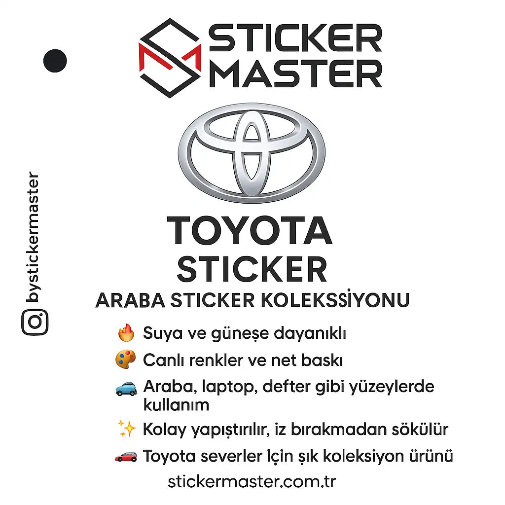 Toyota-Sticker Sticker Master