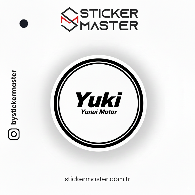 Yuki Motor Sticker