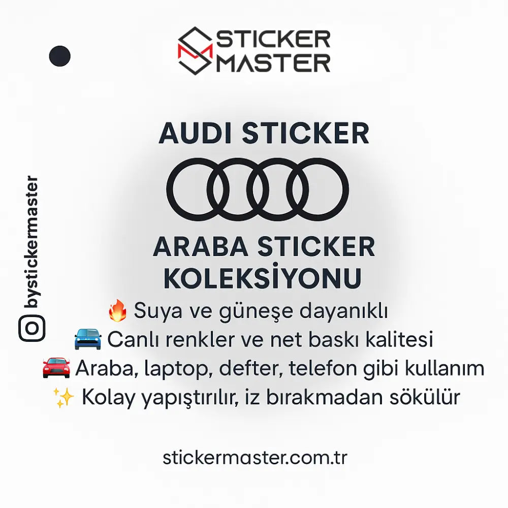 Audi-Sticker Sticker Master