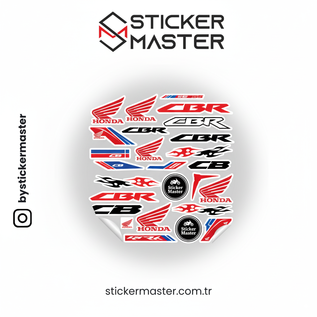 Honda Motor Sticker