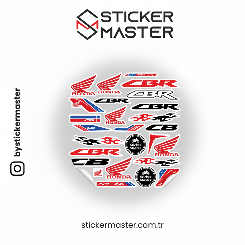 Honda Motor Sticker