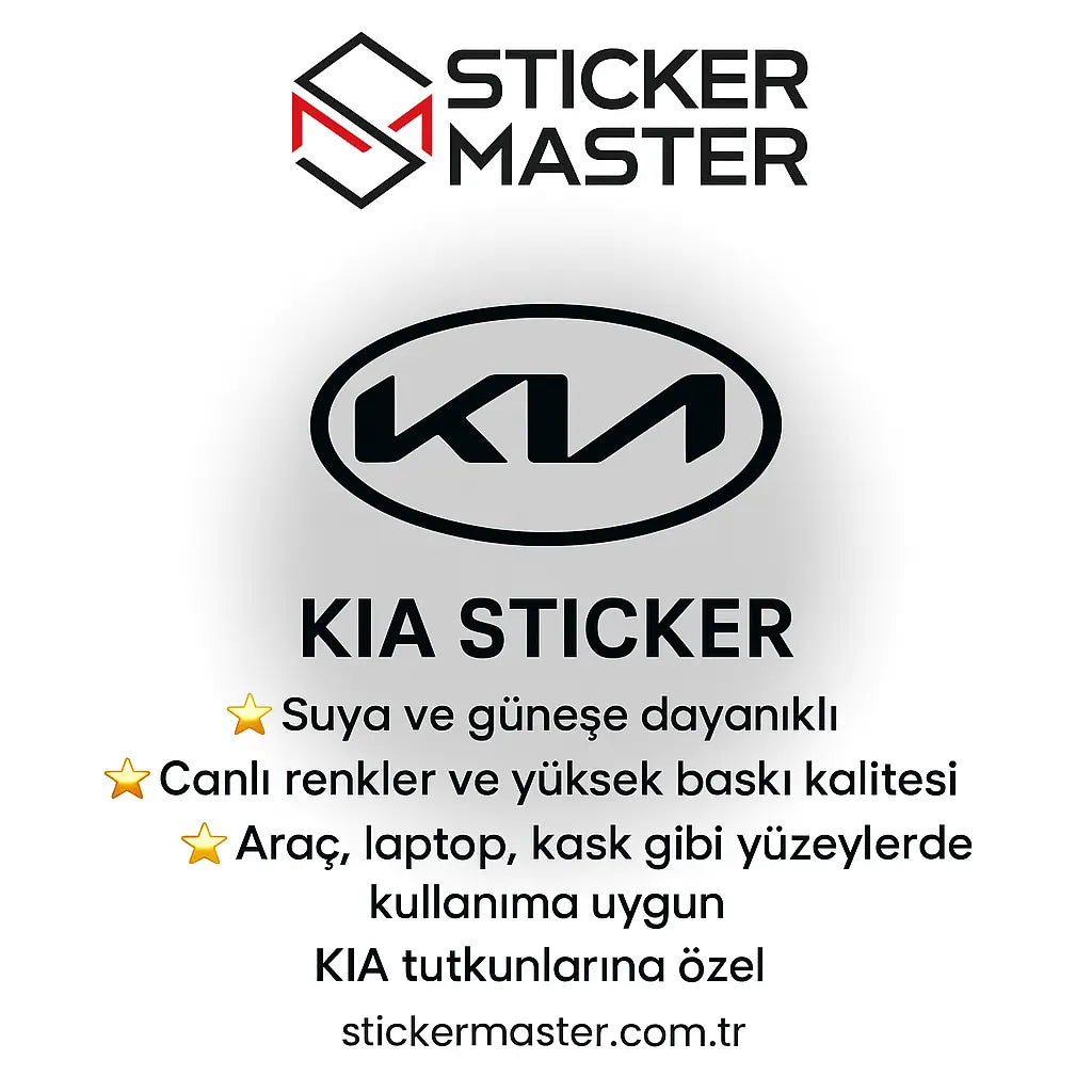 Kia-Sticker Sticker Master
