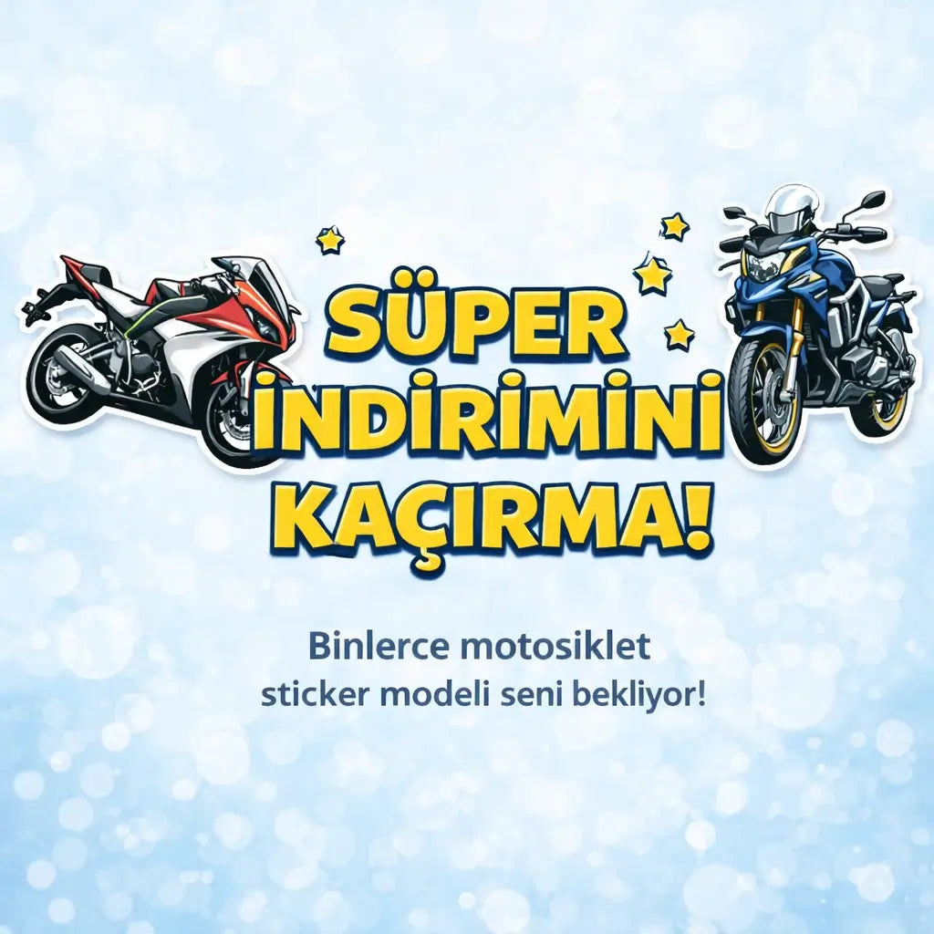 Motor sticker setleri