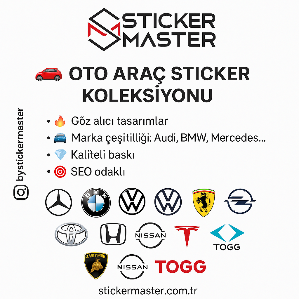 Oto Araç Sticker
