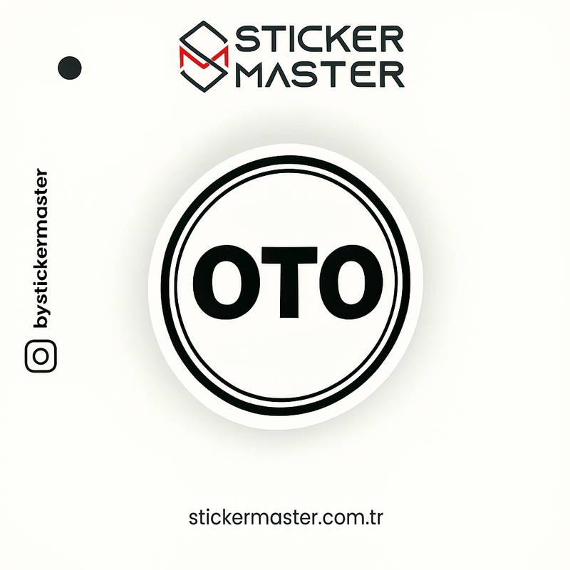 Oto Araç Sticker