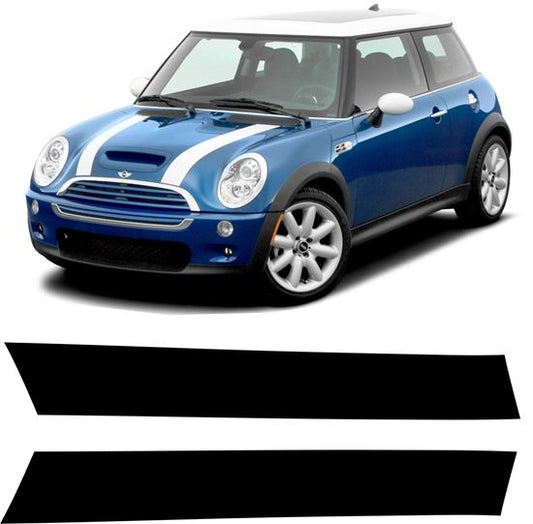 Sticker Master Mini R50 / R52 Cooper Bonnet Stripes – Tek Renk Kaput Şerit Sticker