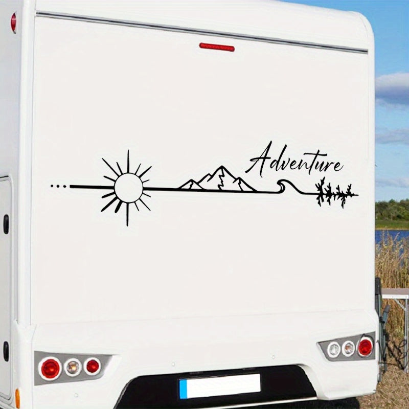 Sticker Master Adventure Karavan Doğa Sticker