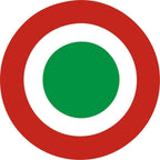 Sticker Master Vespa Yan Grenaj Sticker Motor, Kask, Laptop, Araba, Oto Araç İçin Dayanıklı Etiket Decal 15 Cm