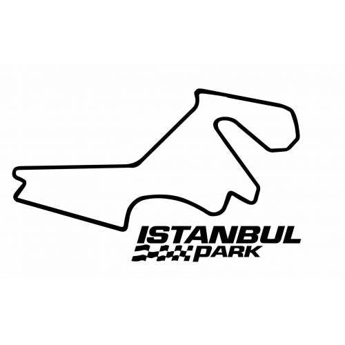 Sticker Master İstanbul Park Sticker Motor, Kask, Laptop, Araba, Oto Araç İçin Dayanıklı Etiket Decal